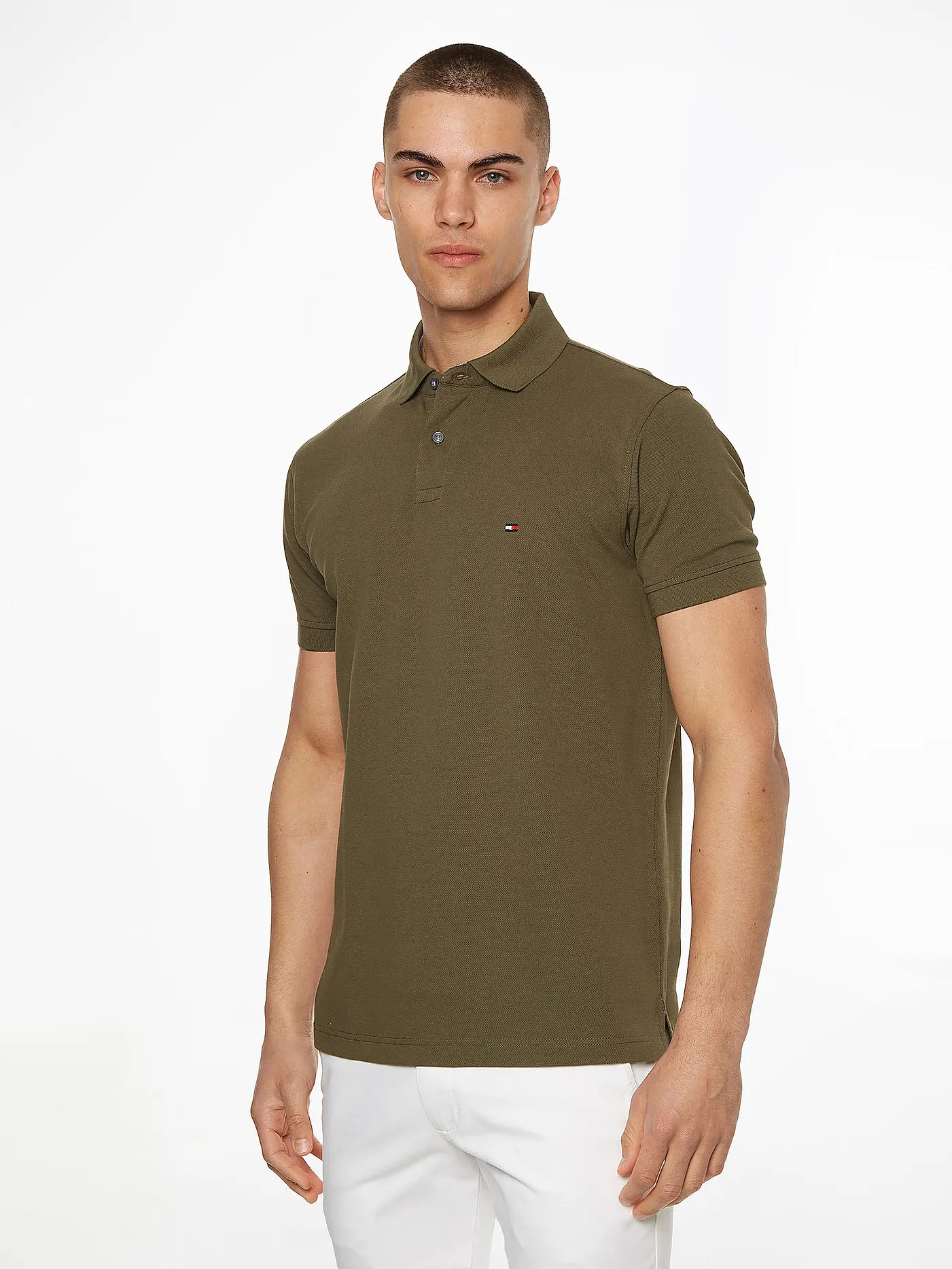 TOMMY HILFIGER | Poloshirt Regular Fit | olive